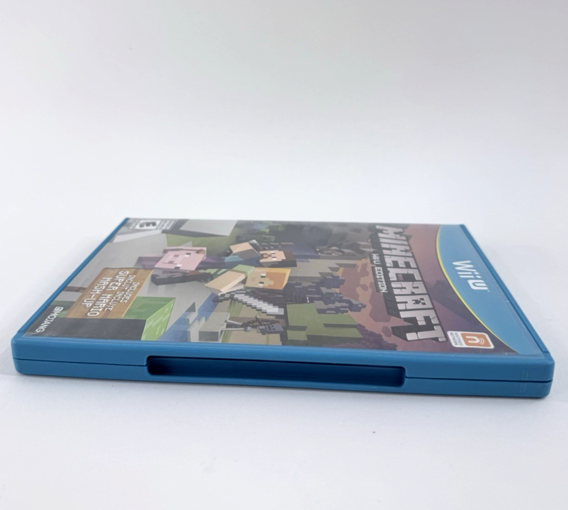 Minecraft: Wii U Edition (Wii U, 2015) Game Case Manual - Tested