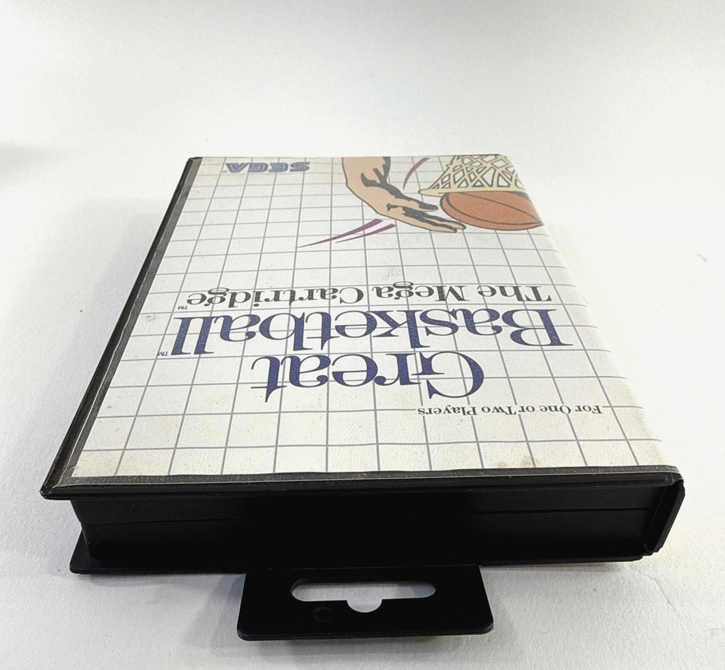 Great Baskeball (Sega Master System, 1987) Game Case Manual - Tested and Working