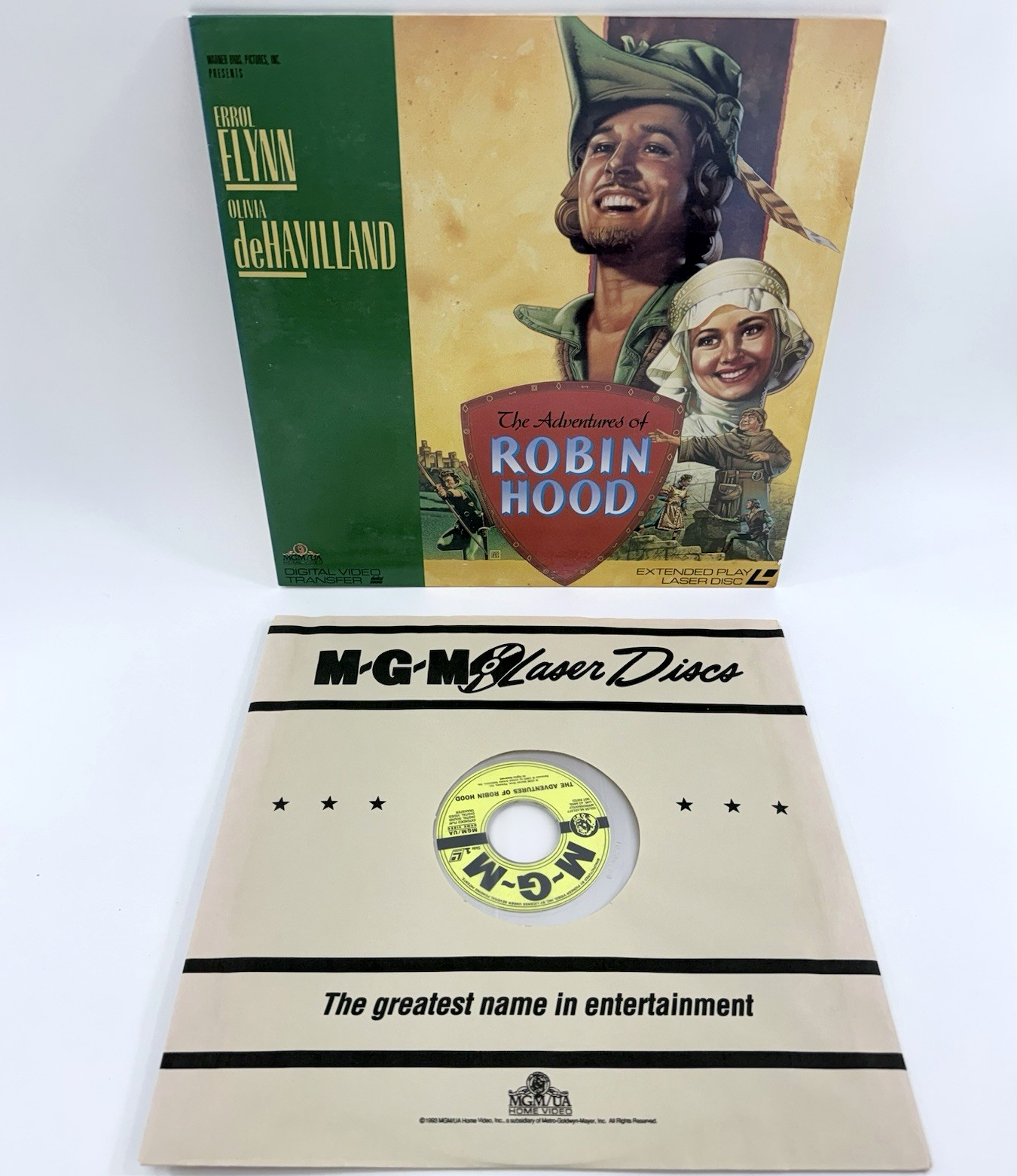 The Adventures of Robin Hood (Laserdisc, 1991) Extended Play - Errol Flynn Film