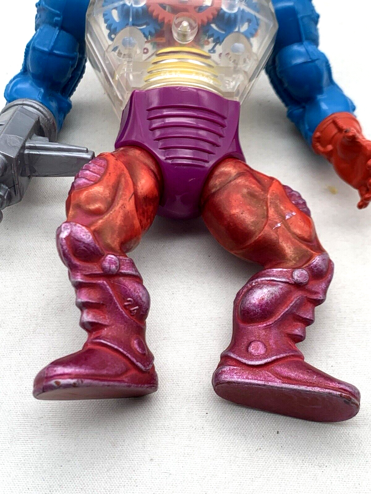 Mattel 1984 Master of the Universe 6" Roboto Loose Action Figure