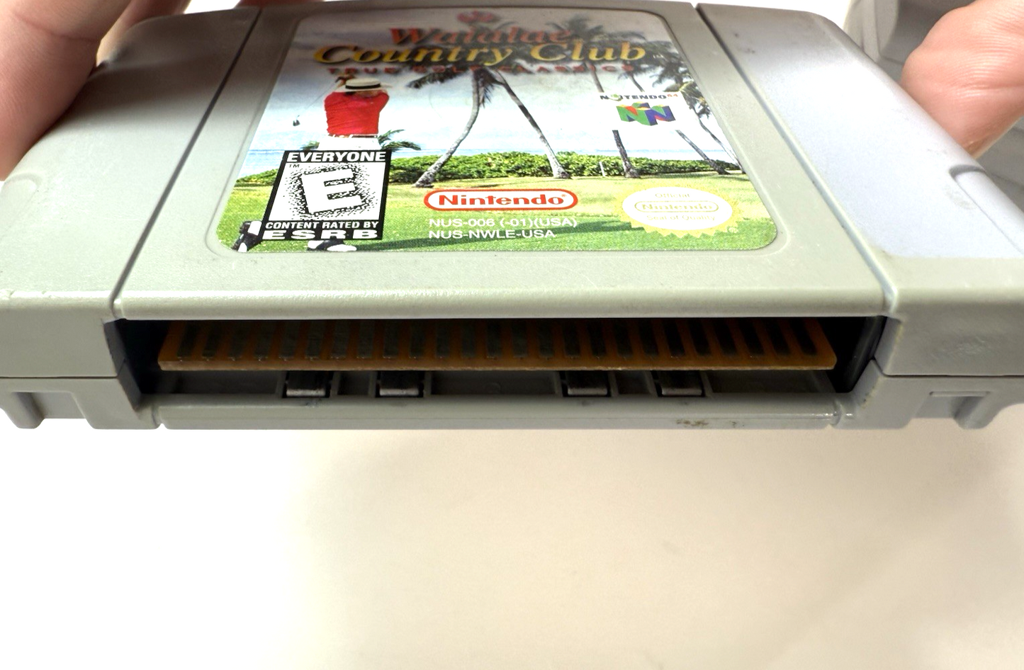 True Golf Classics: Waialae Country Club (Nintendo 64, 1998) Game Cartridge