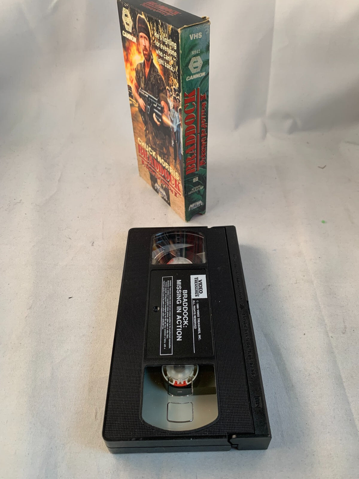Chuck Norris - Braddock (VHS bundle) Code of Silence