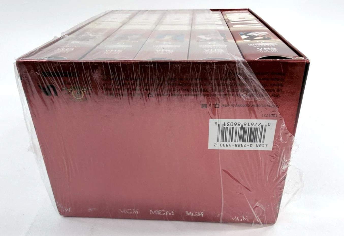 Rocky 25th Anniversary Collector's Edition VHS Box Set - Partially Sealed - Read