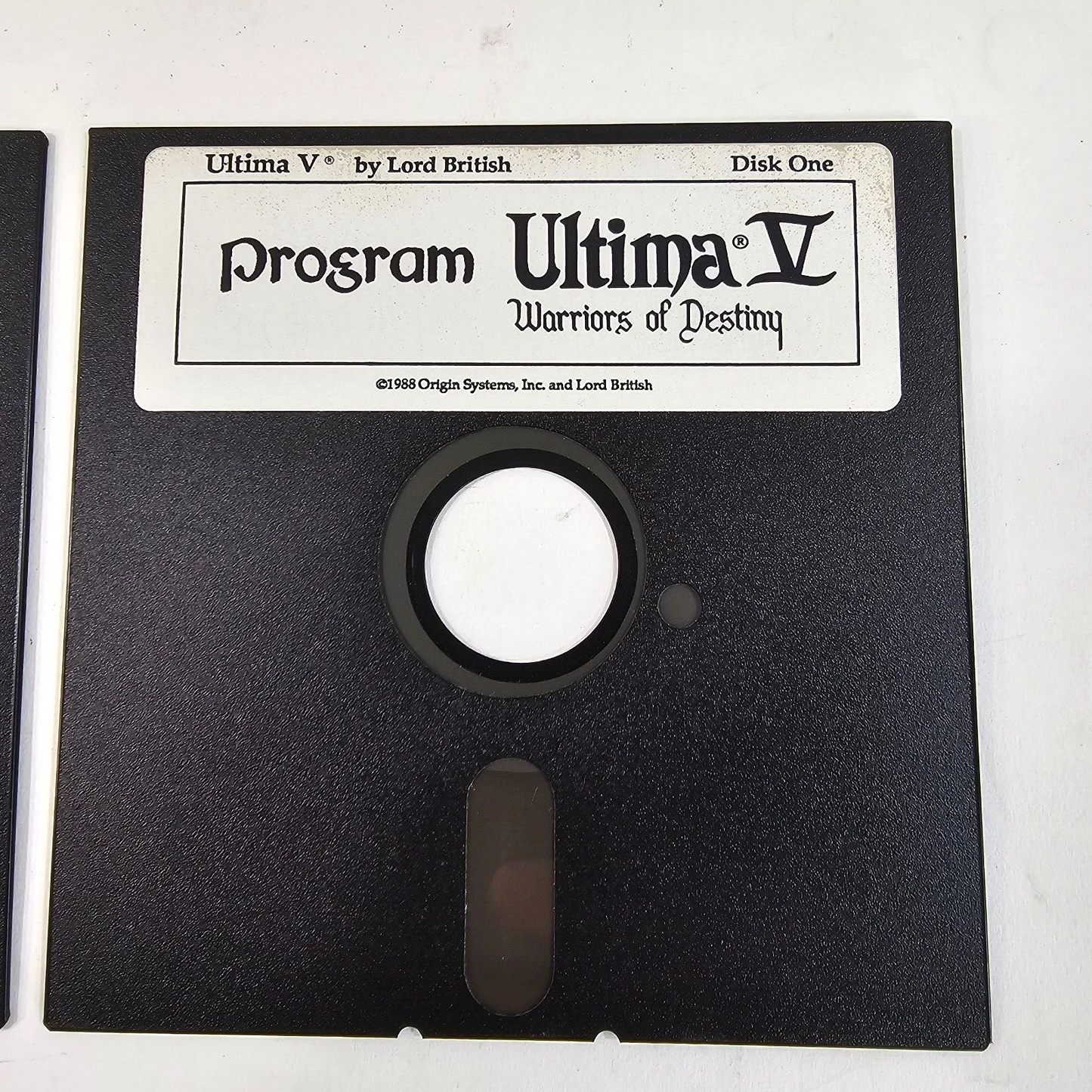 Ultima V: Warriors of Destiny (Commodore 64, 1988) Disks 1 and 3