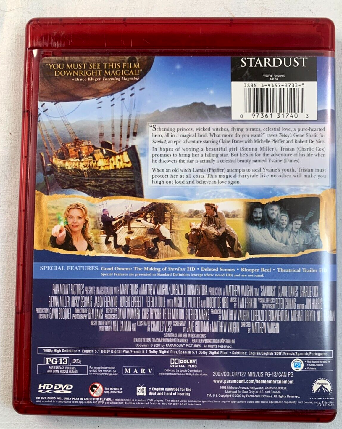 Stardust (HD DVD, 2007) Tested and working