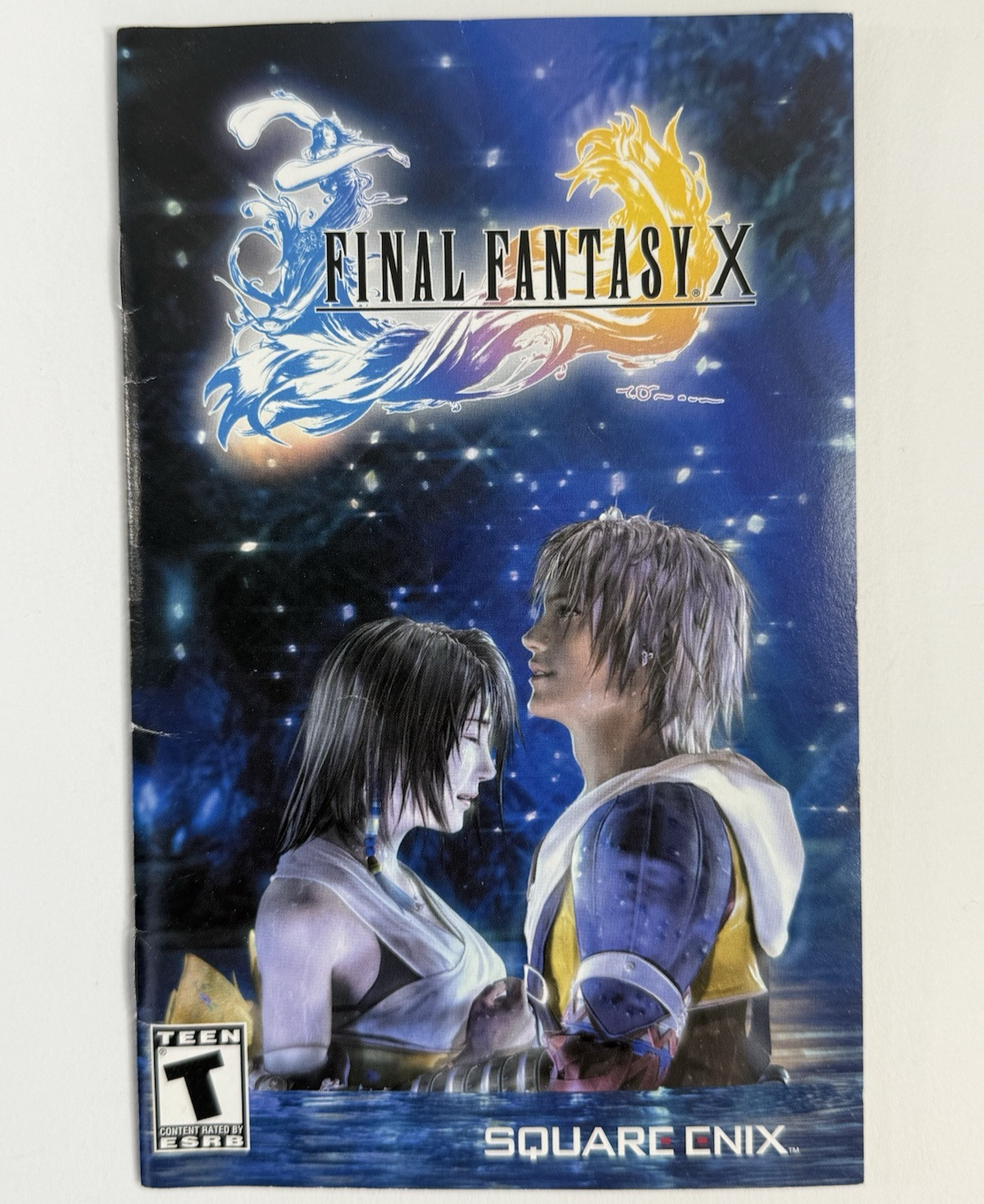 Final Fantasy X (PlayStation 2, 2001) Game Case Manual - Tested And Working