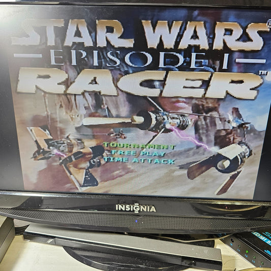 Star Wars Episode 1 Racer (Nintendo 64, 1999) Authentic Game Cartridge - Tested