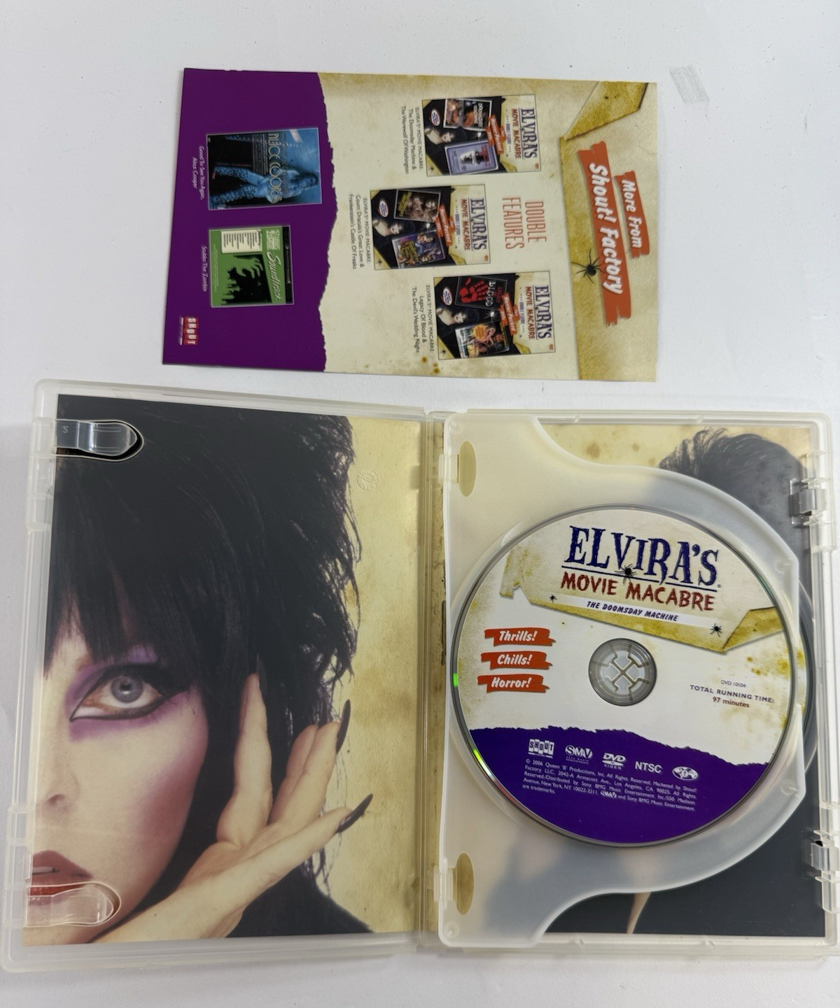 Elvira's Movie Macabre : Doomsday Machine / Werewolf of Washington (DVD, 2006)