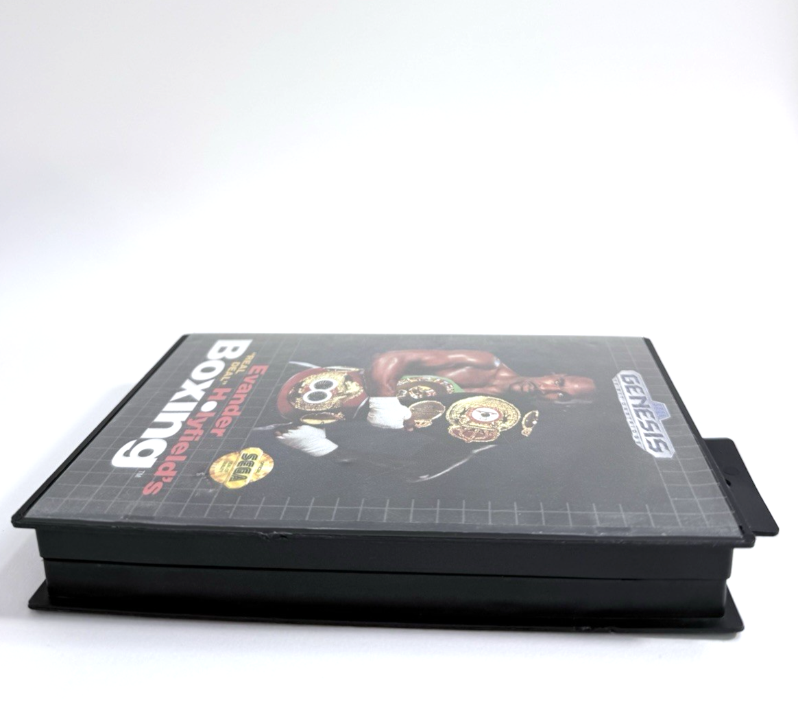 Evander Holyfield's "Real Deal" Boxing (Sega Genesis, 1992) Game, Case, Manual
