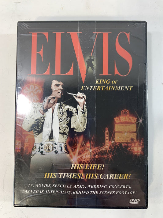 Elvis (Double DVD Set) King of Entertainment/Rare Moments with the King - NEW