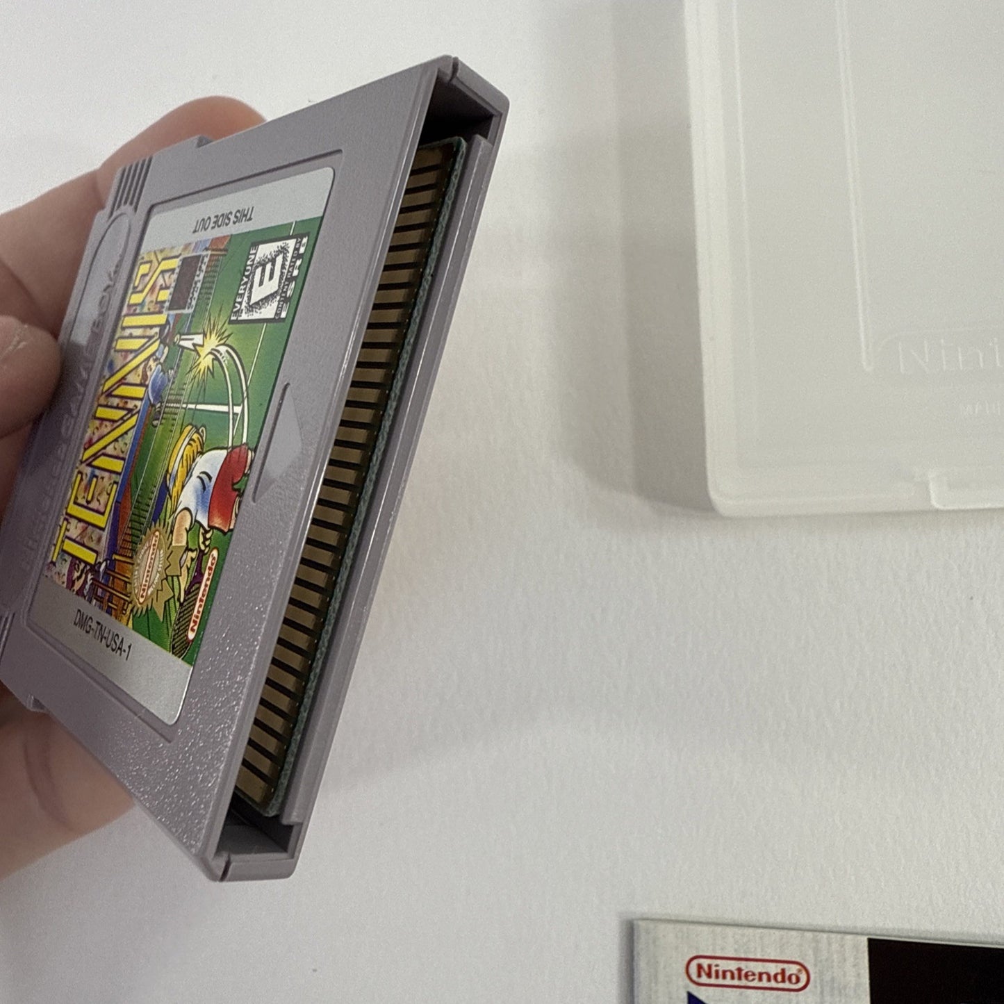 Tennis (Nintendo Gameboy, 1989) Game Box Manual Inserts - Tested and Working
