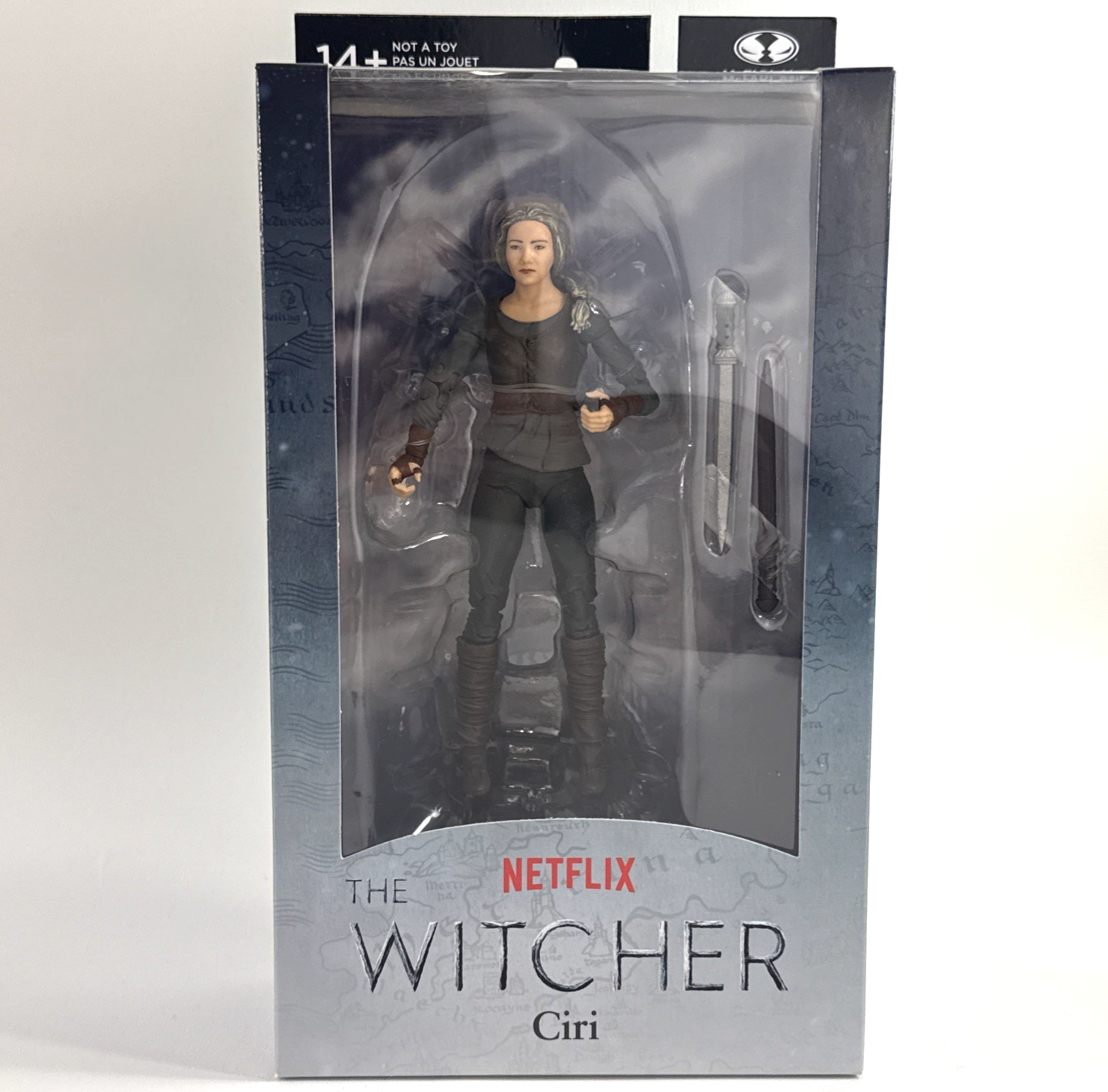 McFarlane Toys 2022 Netflix The Witcher WV2 7" Ciri (Season 2) Figure - New