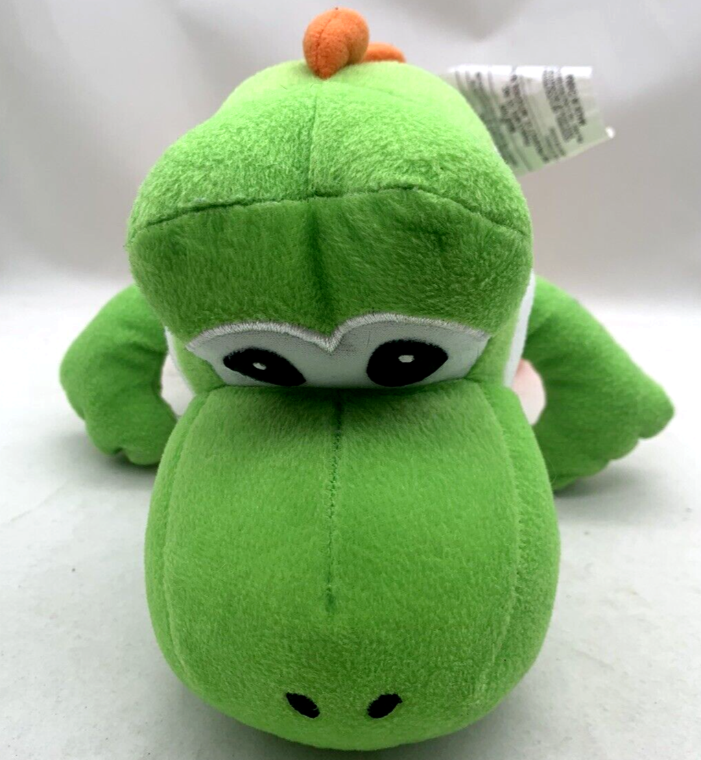 Nintendo Super Mario 15” Yoshi Plush Pillow Toy w/Secret Pocket