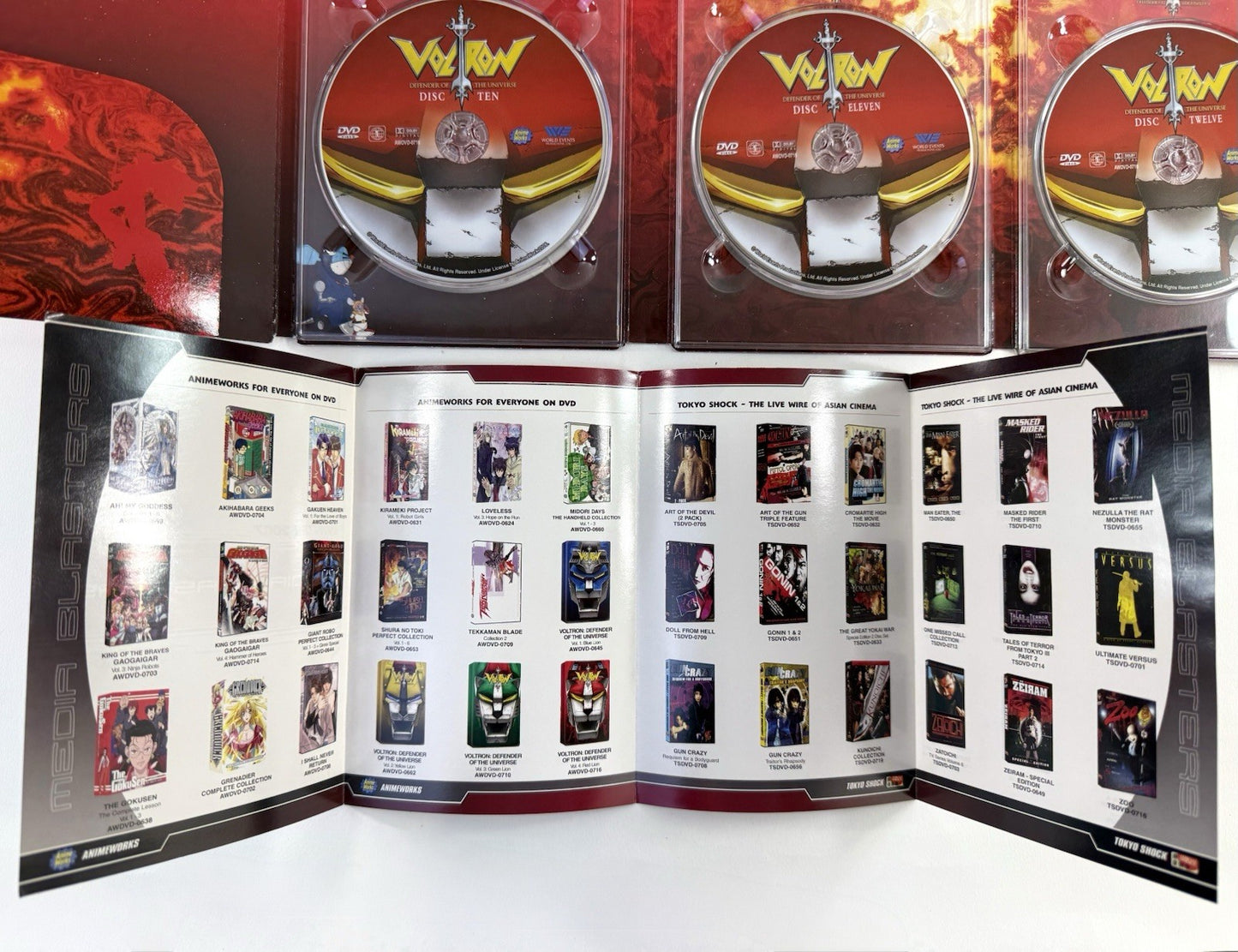 Voltron Defender of the Universe: Collection Four - Red Lion (DVD, 2007)