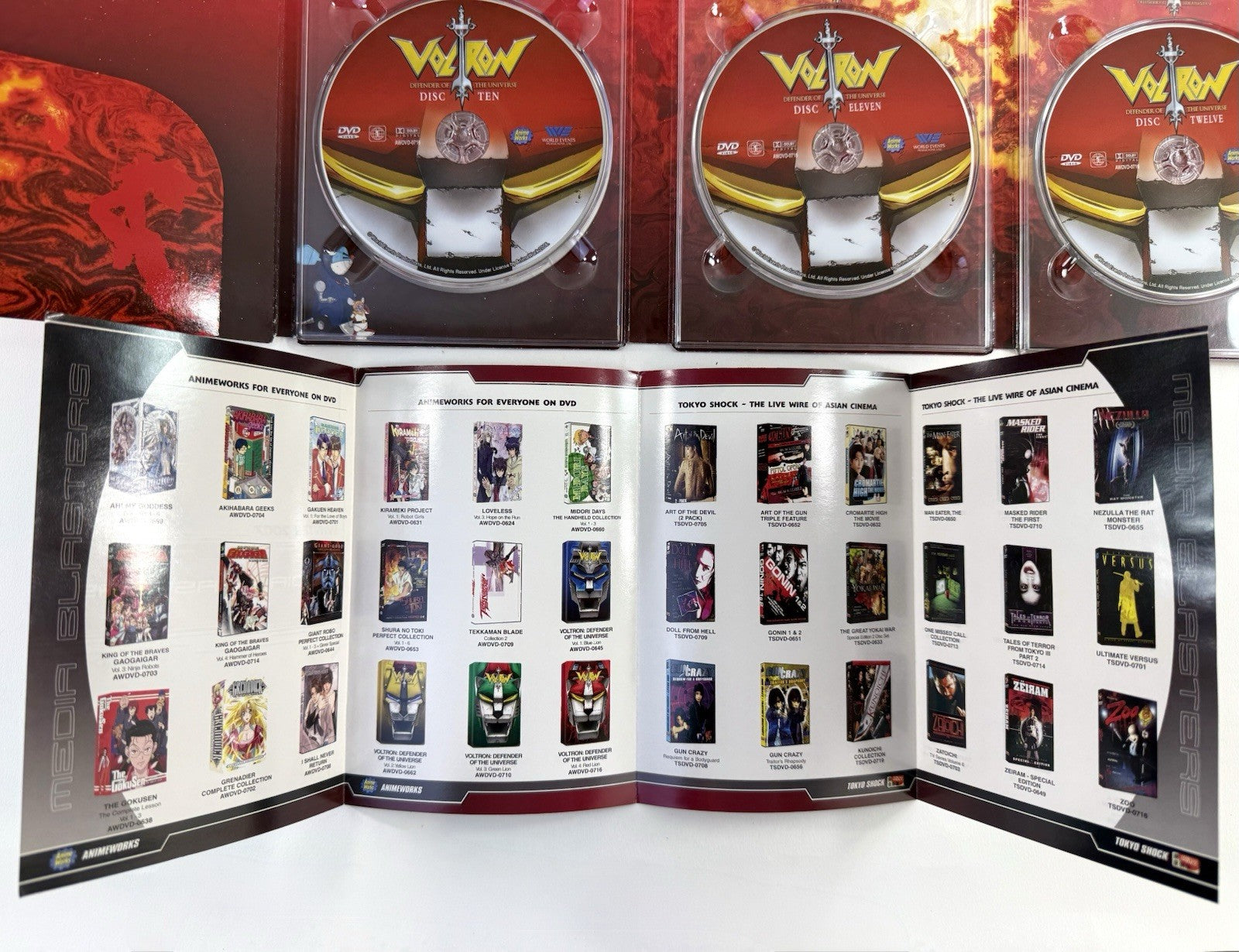 Voltron Defender of the Universe: Collection Four - Red Lion (DVD, 2007)