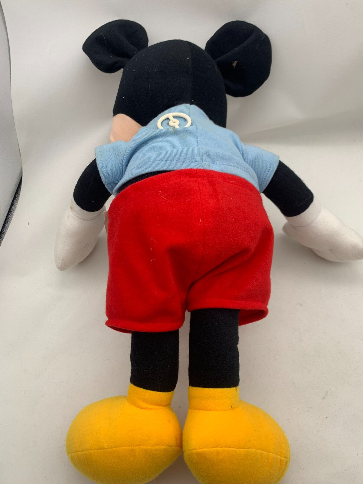 1988 Playskool 22" Disney Talking Mickey Mouse Pull String Plush - Works