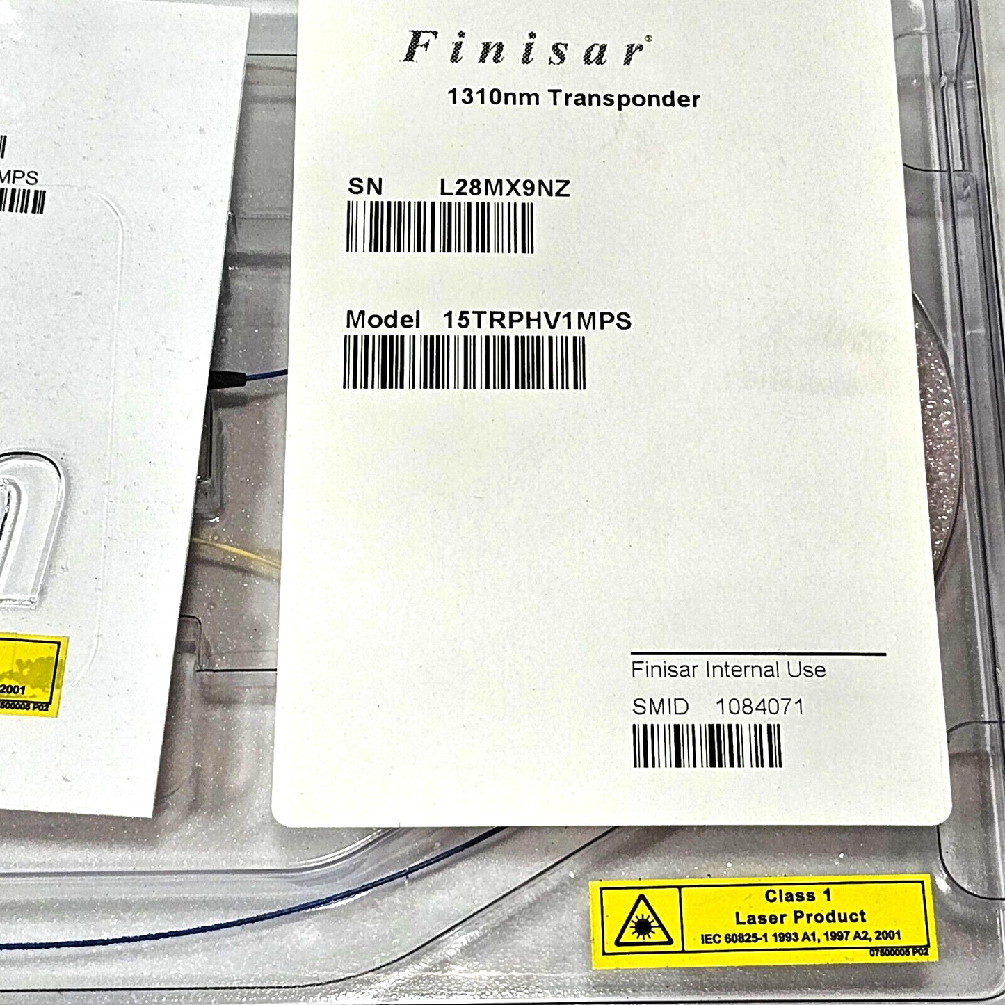 Finisar 1310nm Transponder 15TRPHV1MPS New Sealed