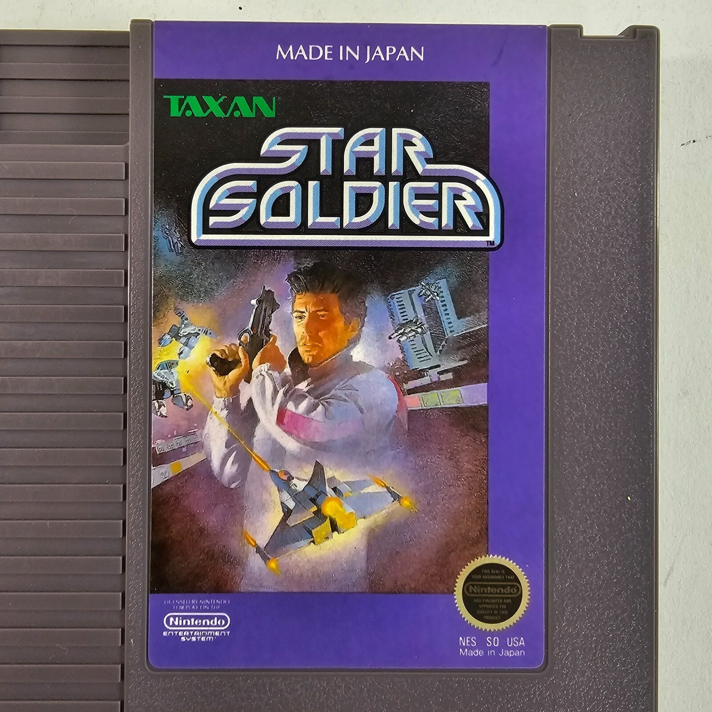 Star Soldier (Nintendo Entertainment System, 1988) Game Cartridge