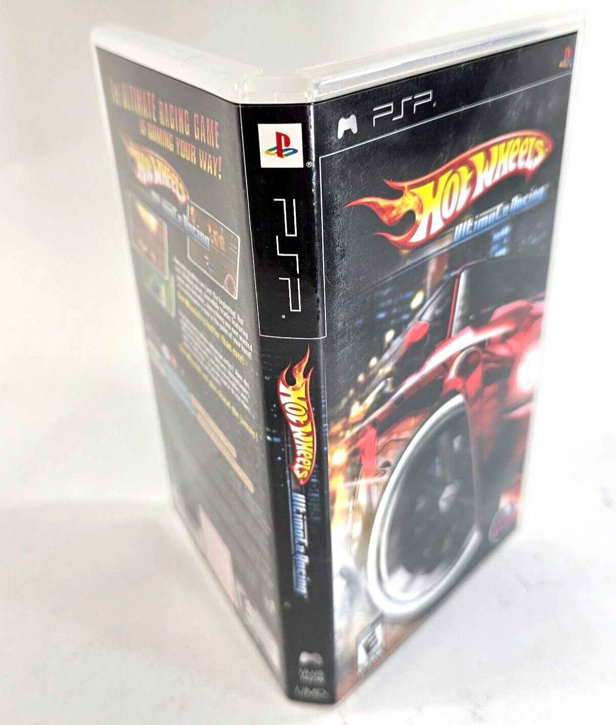 Hot Wheels Ultimate Racing (Sony PlayStation PSP, 2007) Game Case Manual