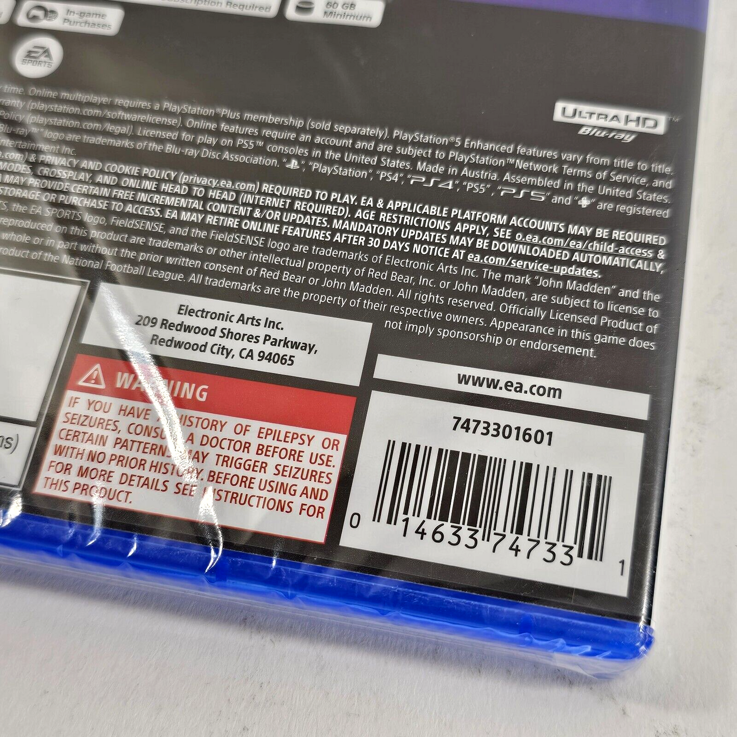 Madden NFL 24 (Sony PlayStation 5, 2023) New, Factory Sealed