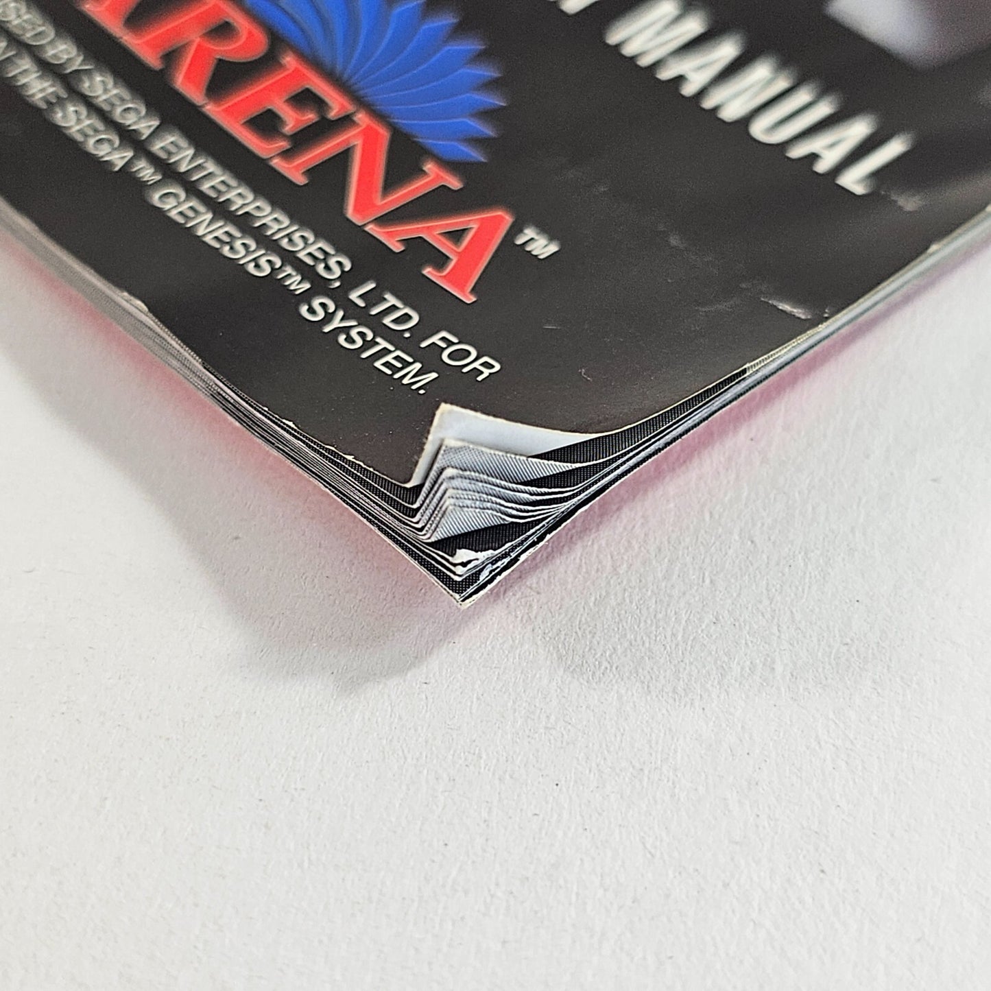 NBA Jam (Sega Genesis, 1994) Game Case Manual - Tested and Working