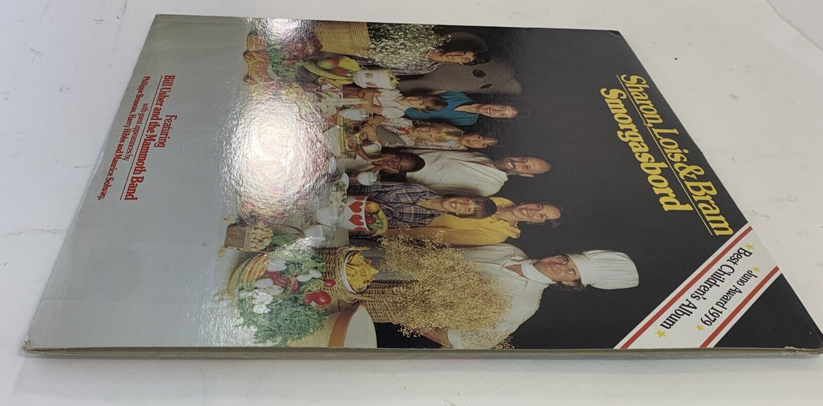 Sharon Lois & Bram: Smorgasbord (Vinyl LP, 1984 Reprint) w/Song Book - Tested