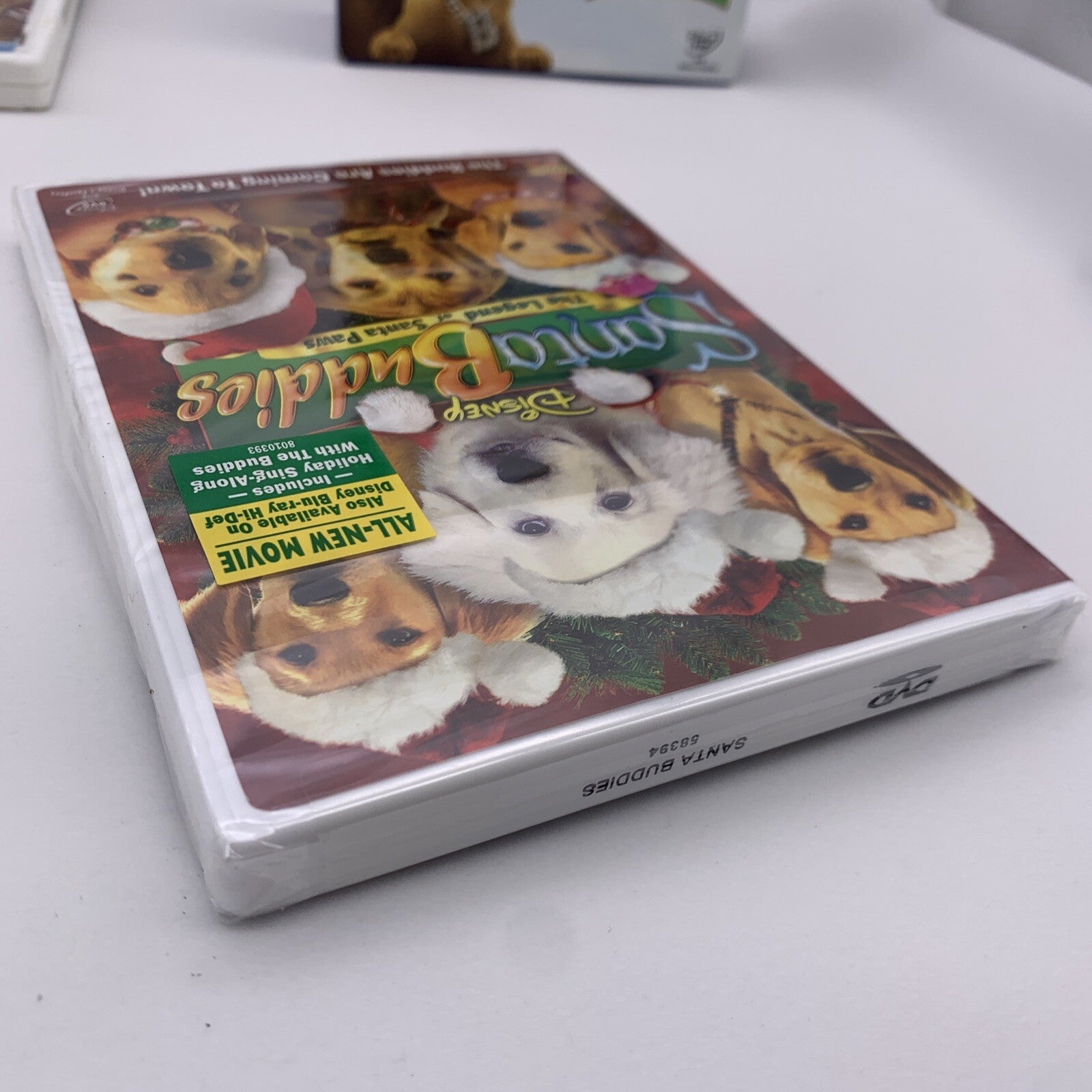 Disney Buddies 4 Movie Collection (DVD Bundle) & The Search For Santa Paws
