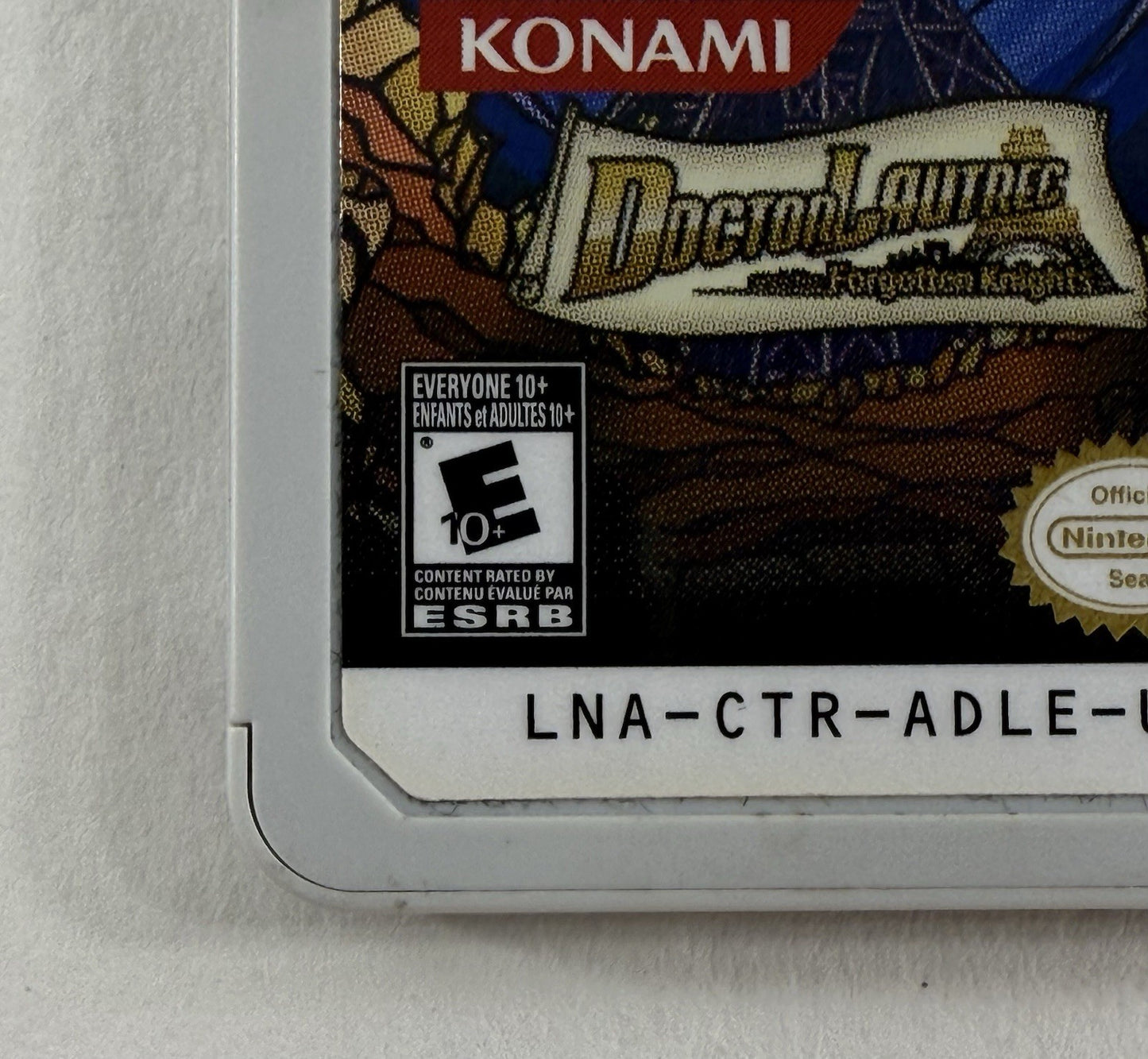 Doctor Lautrec and the Forgotten Knights (Nintendo 3DS, 2011) Game Cartridge