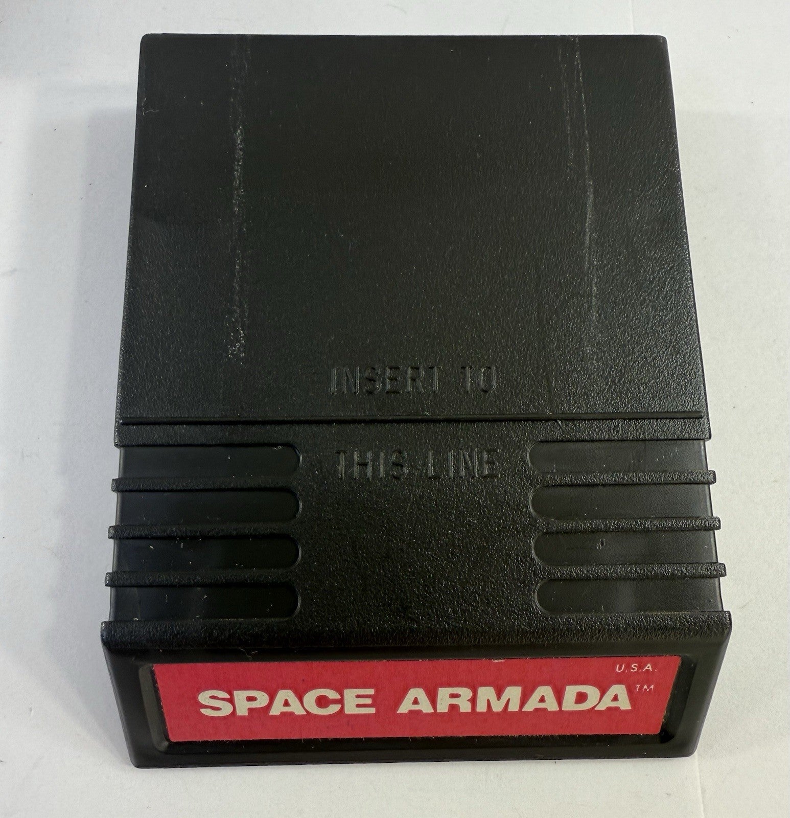 Space Armada (Intellivision, 1981) Game, Box, Manual, Overlays -Tested & Working