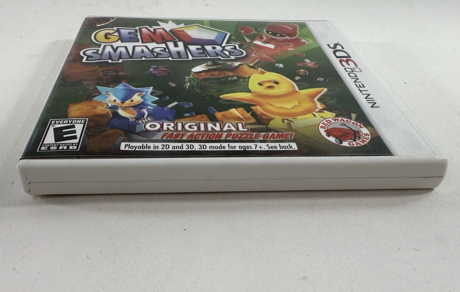 Gem Smashers (Nintendo 3DS, 2011) Game, Case, Manual - Tested