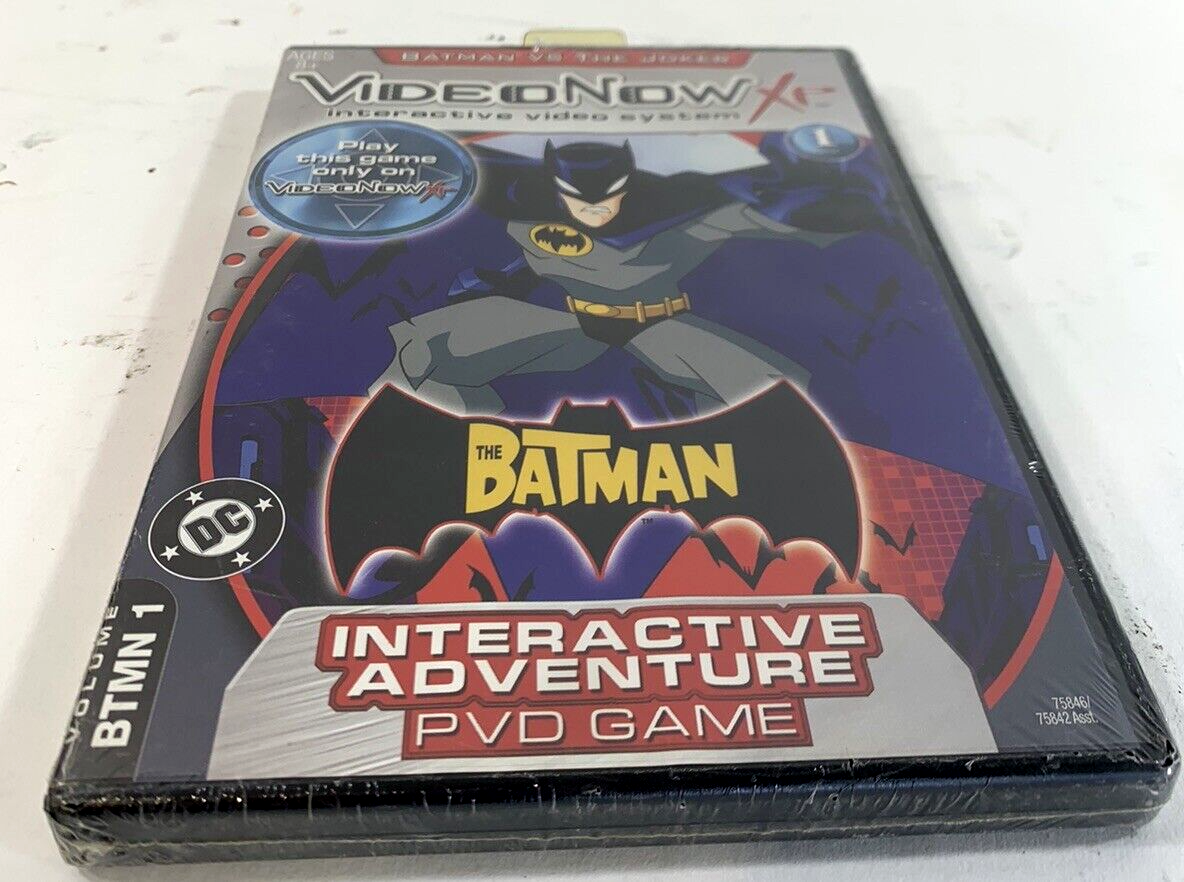 Interactive Adventure: Batman vs. The Joker ( VideoNow XP, 2005) New, Sealed PVD