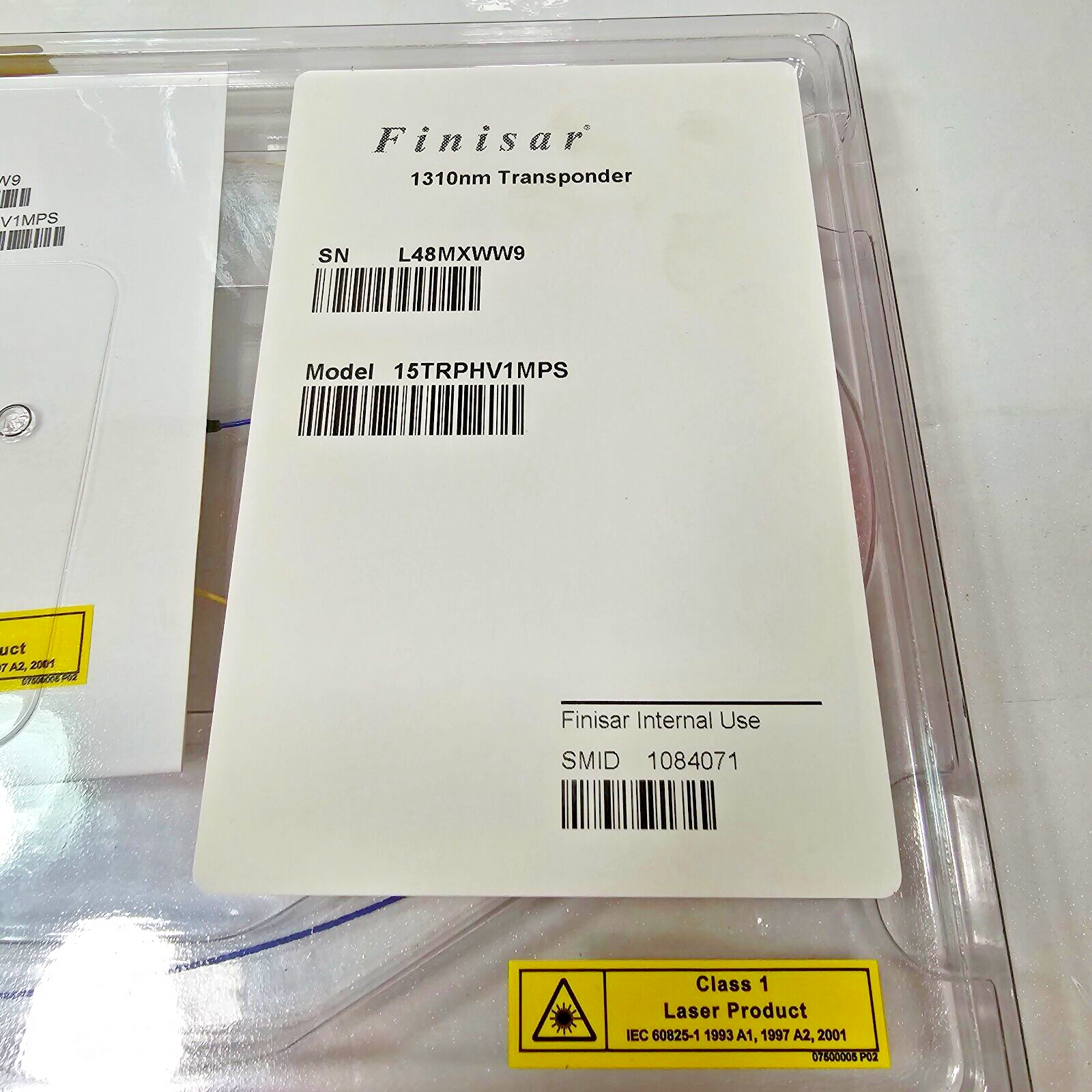 Finisar 1310nm Transponder 15TRPHV1MPS New Sealed