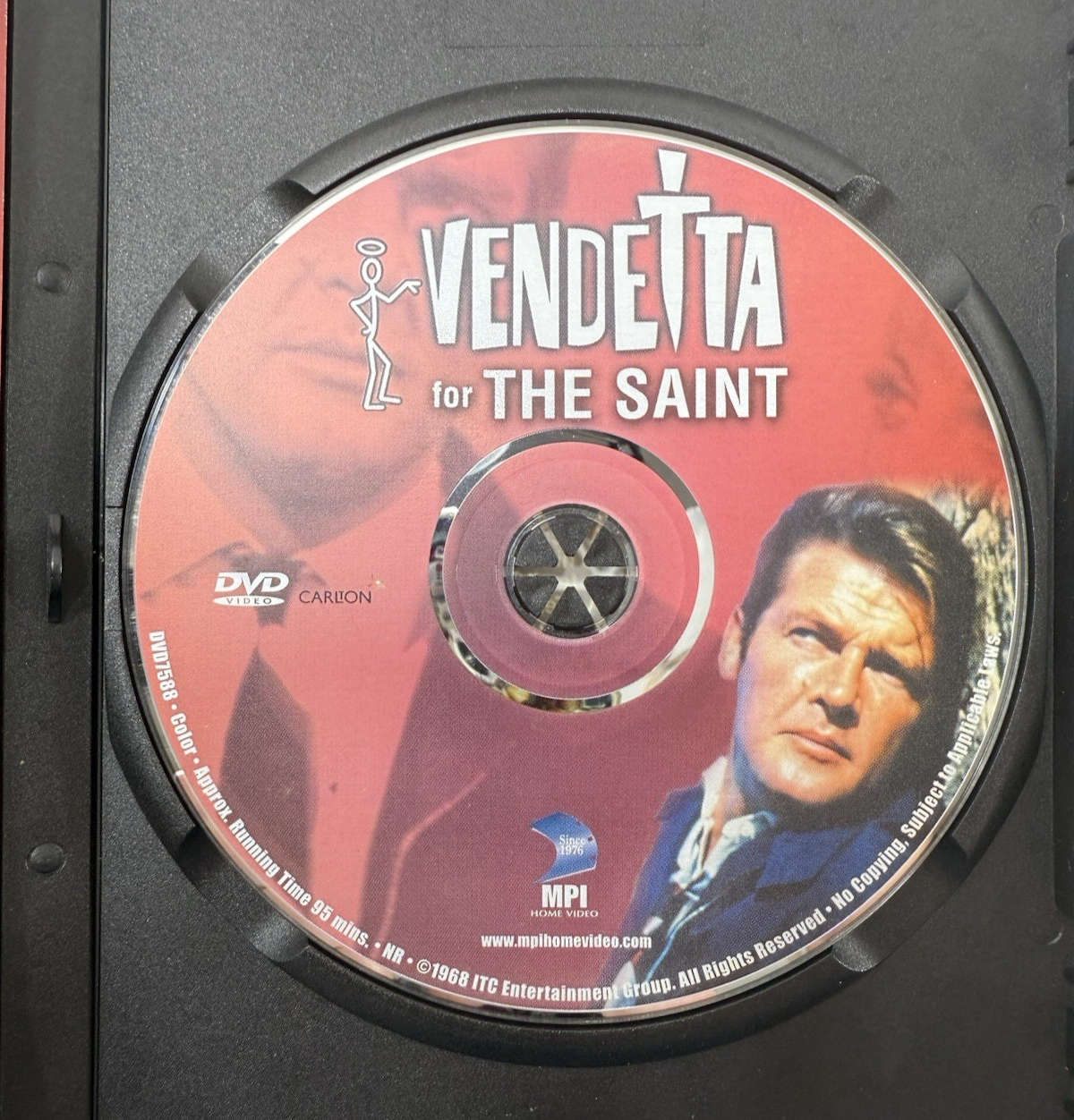 Vendetta for the Saint (DVD, 2004) Roger Moore Film - Tested and Working