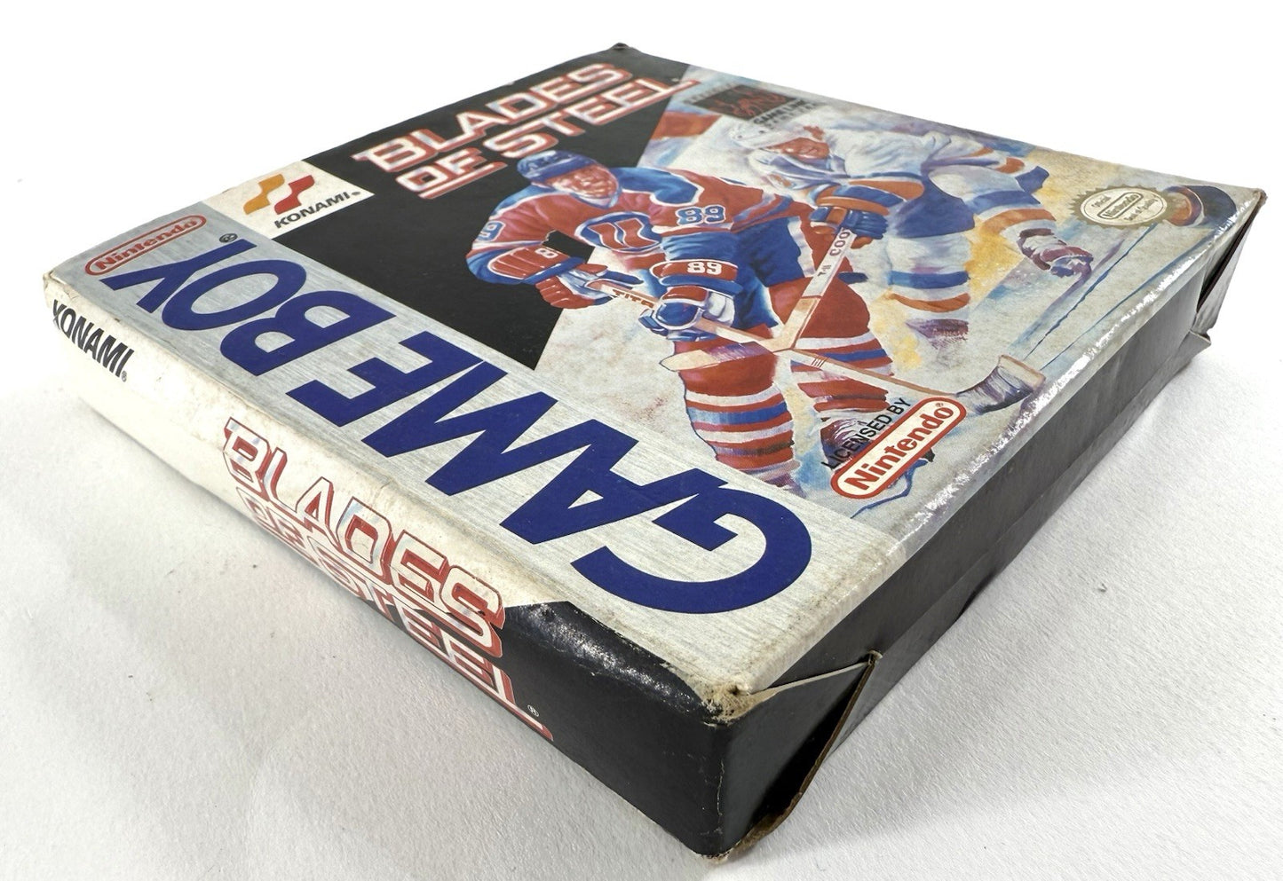 Blades of Steel (Nintendo GameBoy, 1991) Game Box Manual Inserts Registration