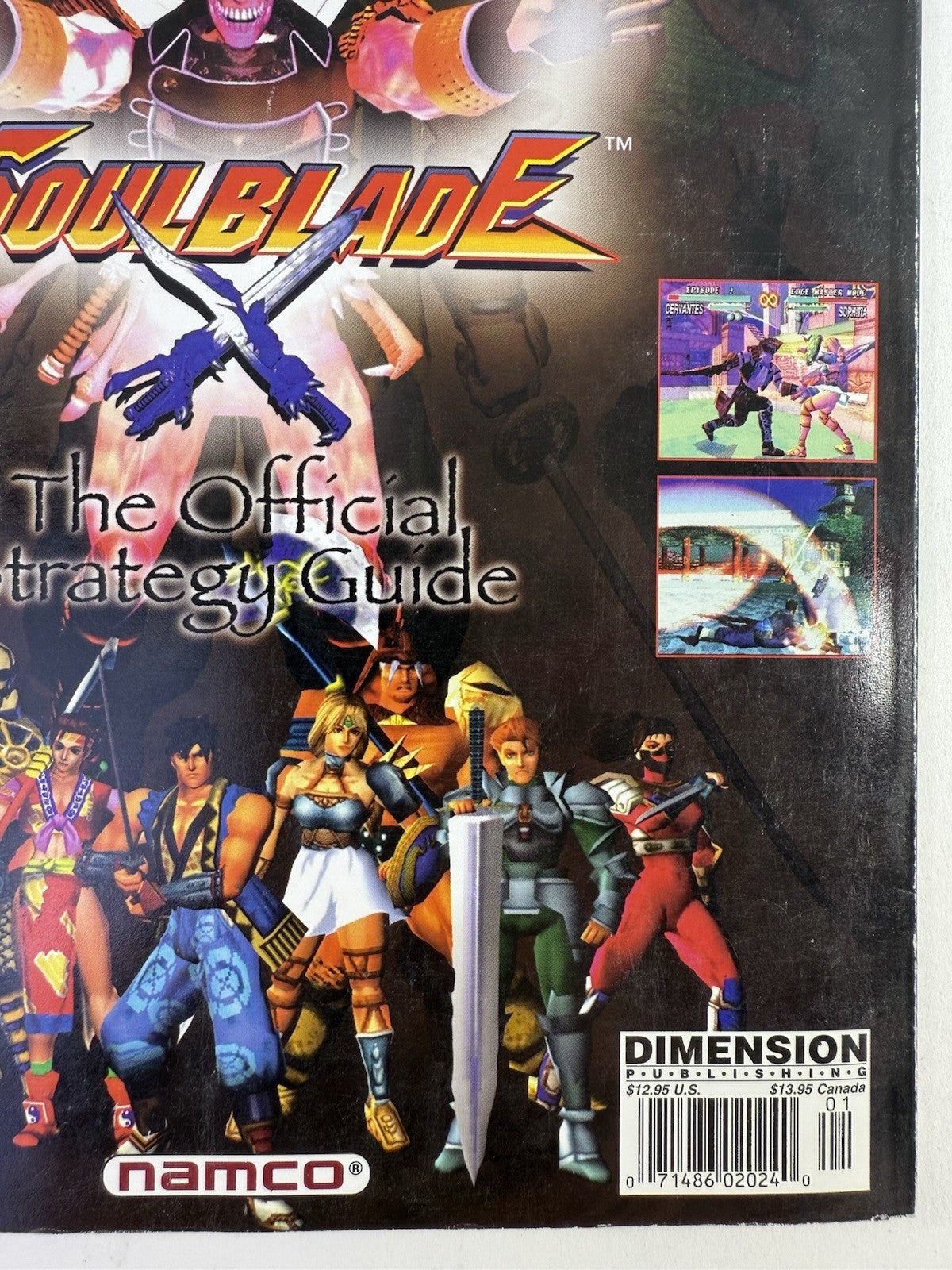 Soul Blade: The Official Strategy Guide (Dimension Publishing, 1997) Zach Meston
