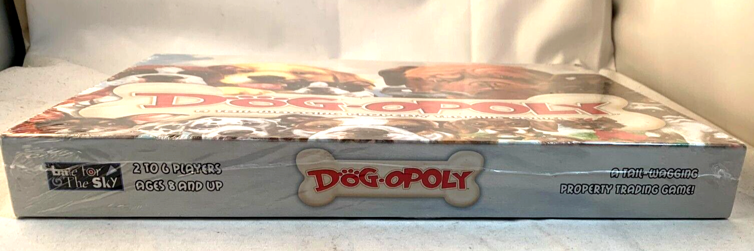 Dog-opoly: A Tail-Wagging Property Trading Game - New, Factory Sealed