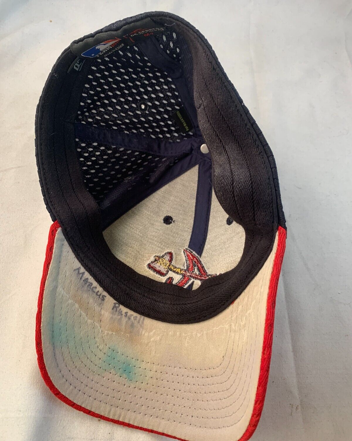 Atlanta Braves MLB OC Sports Two Tone Performance Hat Cap Adult Men's M/L