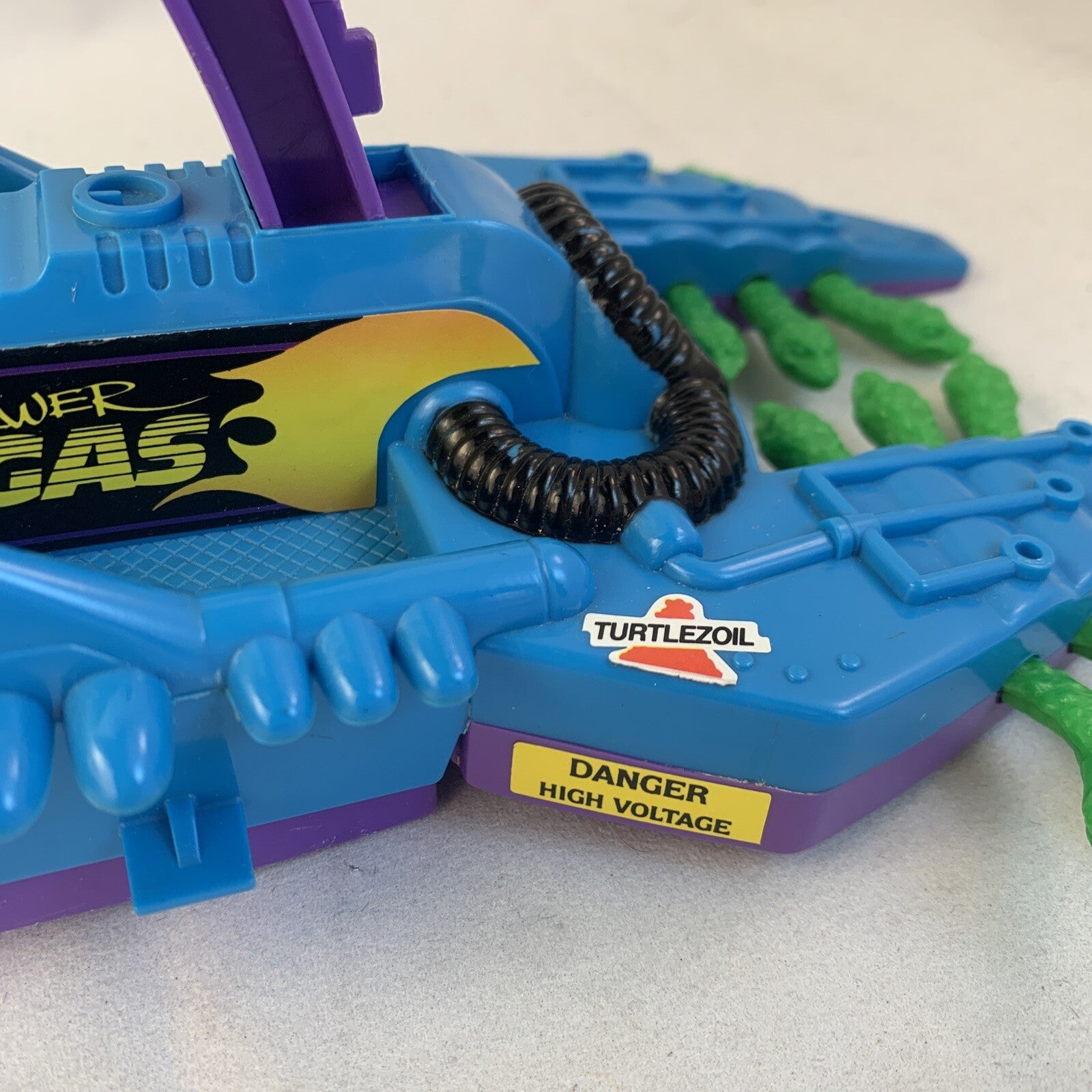1989 Teenage Mutant Ninja Turtles Footski, Rat King Vehicle Toy
