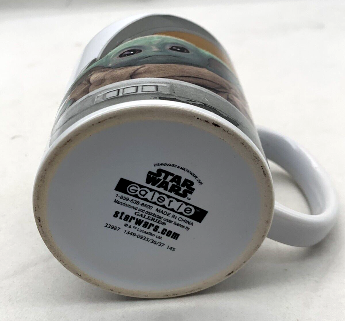 Galerie 2021 Star Wars The Mandalorian "The Child" Grogu 10oz Ceramic Coffee Mug