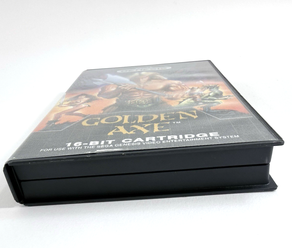 Golden Axe (Sega Genesis, 1989) Original Case And Manual - No Game