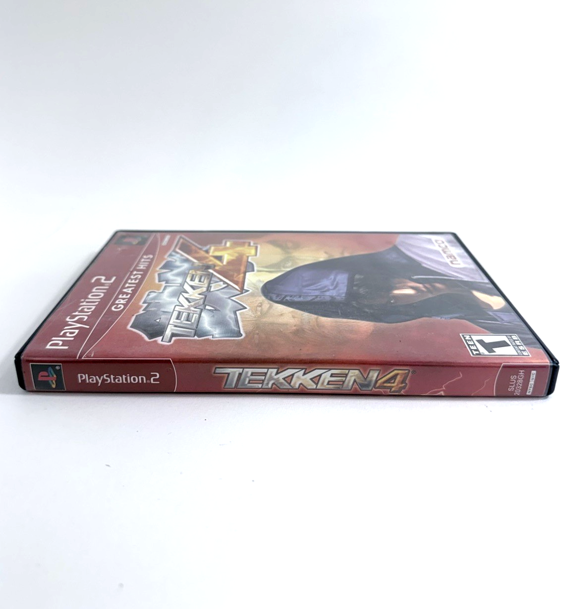 Tekken 4 (Sony PlayStation 2, 2002) Game Case Manual Registration Card - Tested