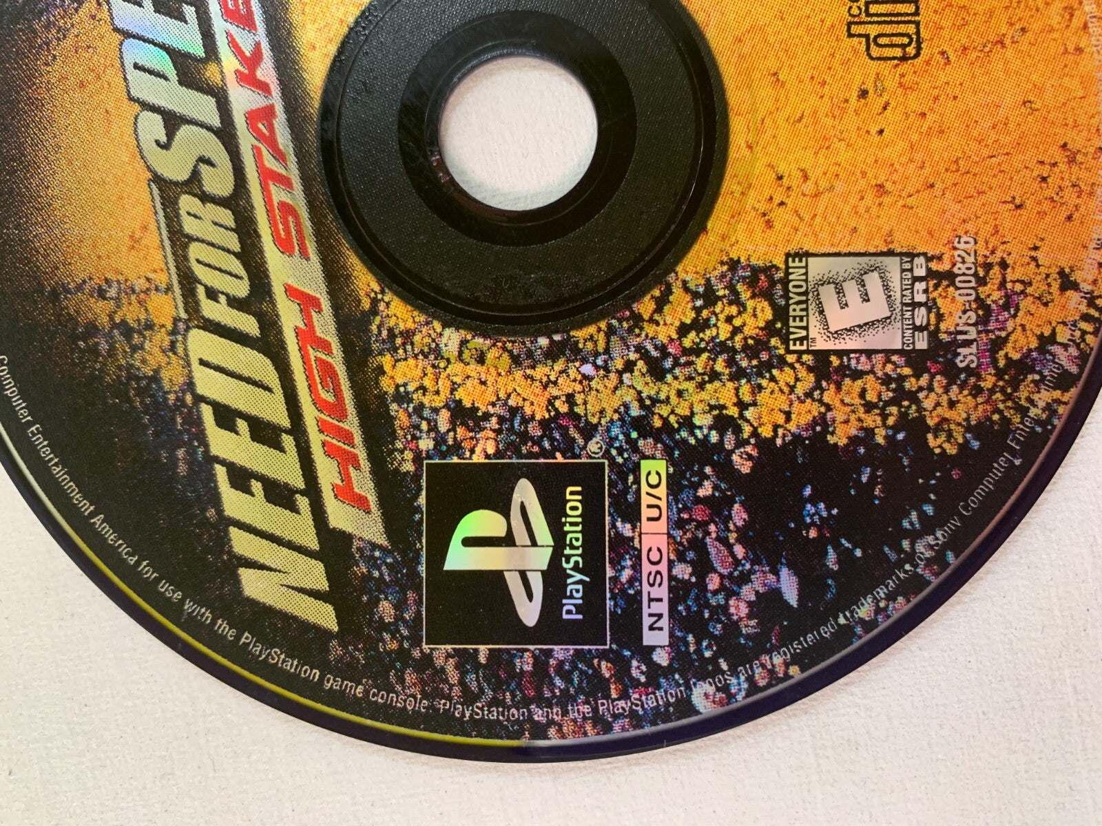 Need for Speed High Stakes (Playstation, 1999) Game Disc