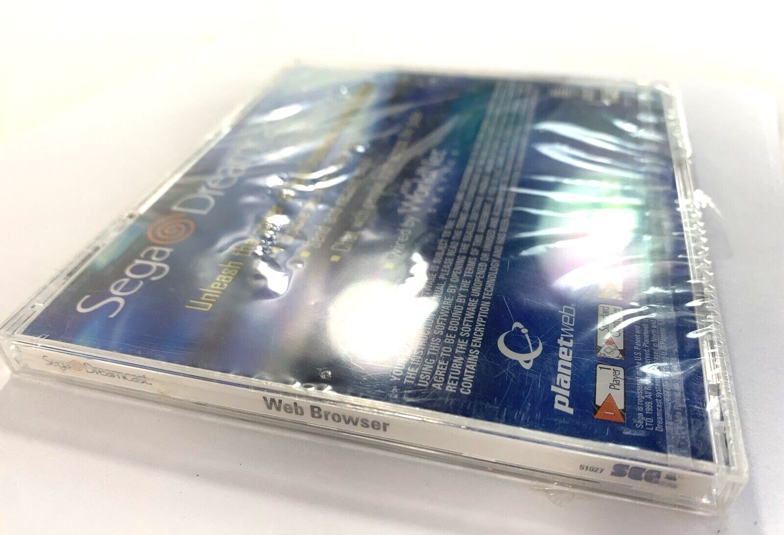 SEGA Dreamcast Web Browser (Sega Dreamcast, 1999) New, Sealed - Read