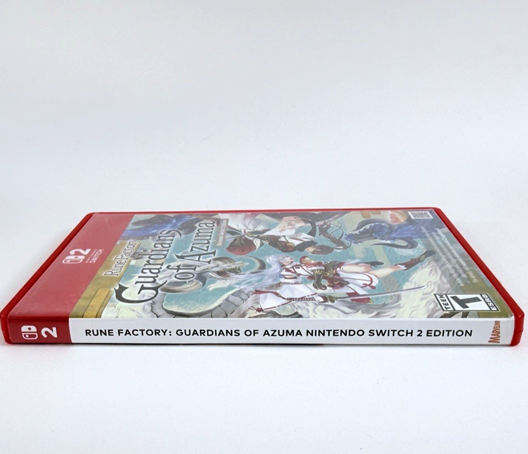 Rune Factory Guardians Of Azuma (Nintendo Switch 2, 2025) Game, Case, & Manual