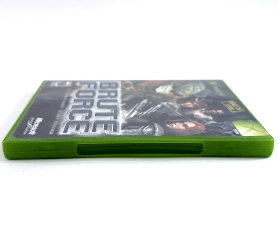 Brute Force (Microsoft Xbox, 2003) Game Case & Manual - Tested and Working