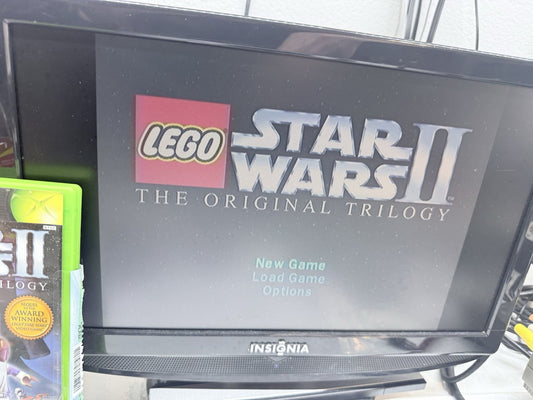 LEGO Star Wars II: The Original Trilogy (Microsoft Xbox, 2006) Game and Case
