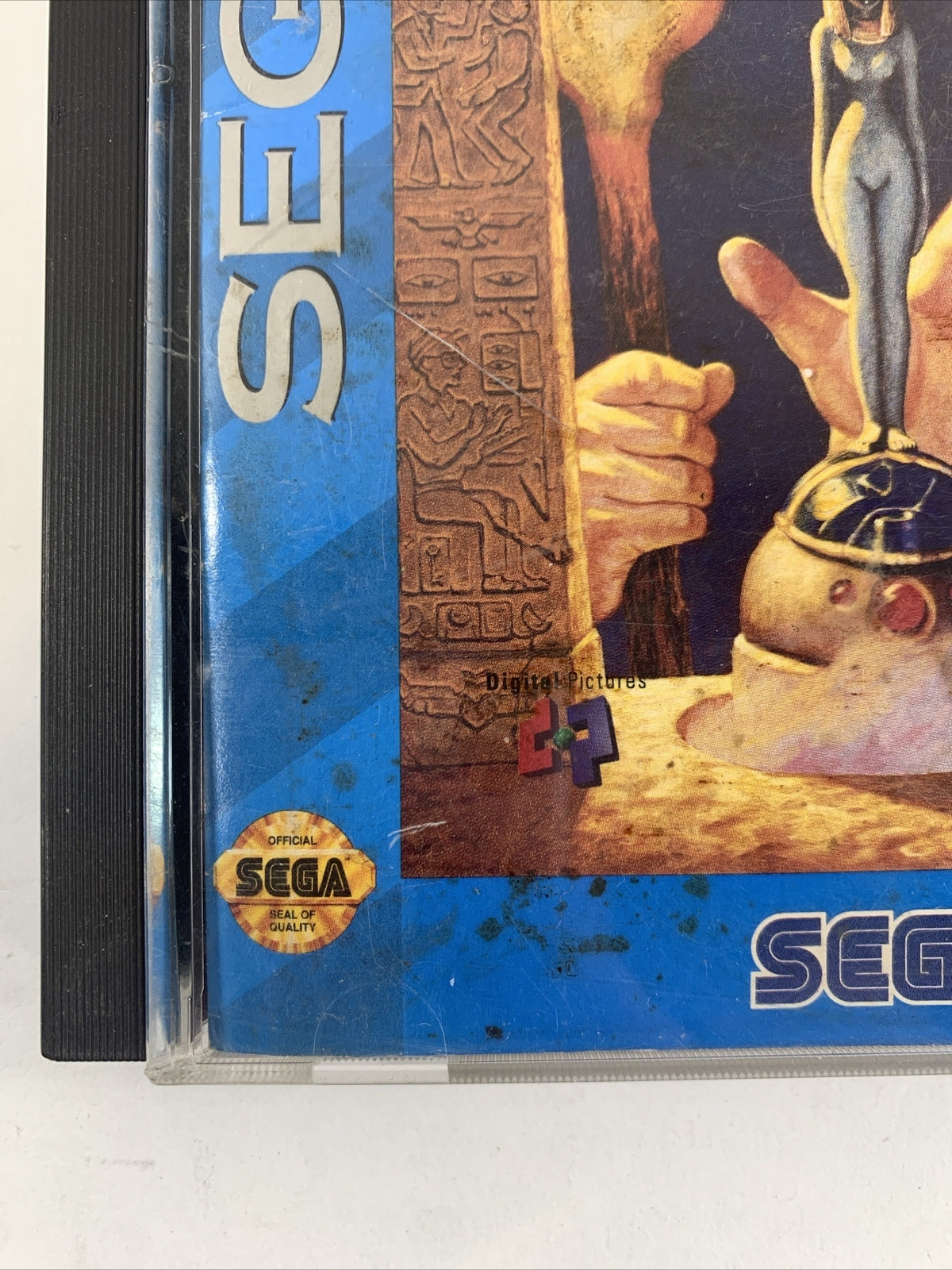 Double Switch (Sega CD 1993) Game Case Manual Registration Card CIB  Corey Haim
