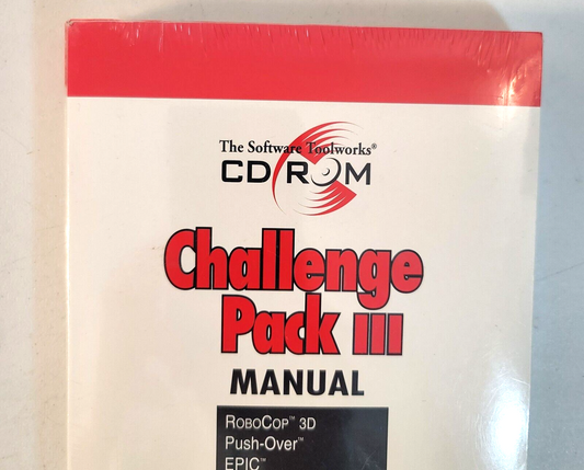 CD-ROM Challenge Pack III (Software Toolworks, 1993) Factory Sealed PC