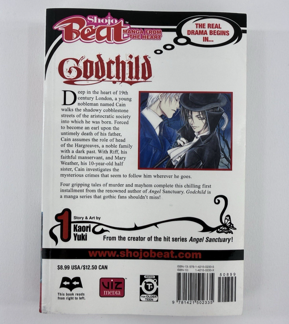 Shojo Beat 2004 Godchild Vol. 1 Manga by Kaori Yuki - Viz Media