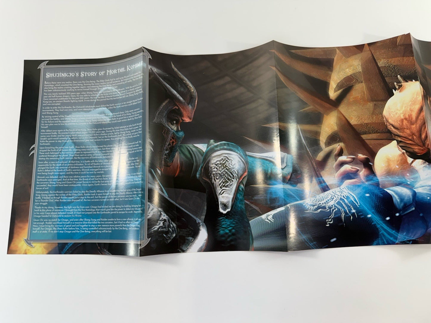 Mortal Kombat Deception Strategy Guide (Paperback, 2004) with Poster Brady Games